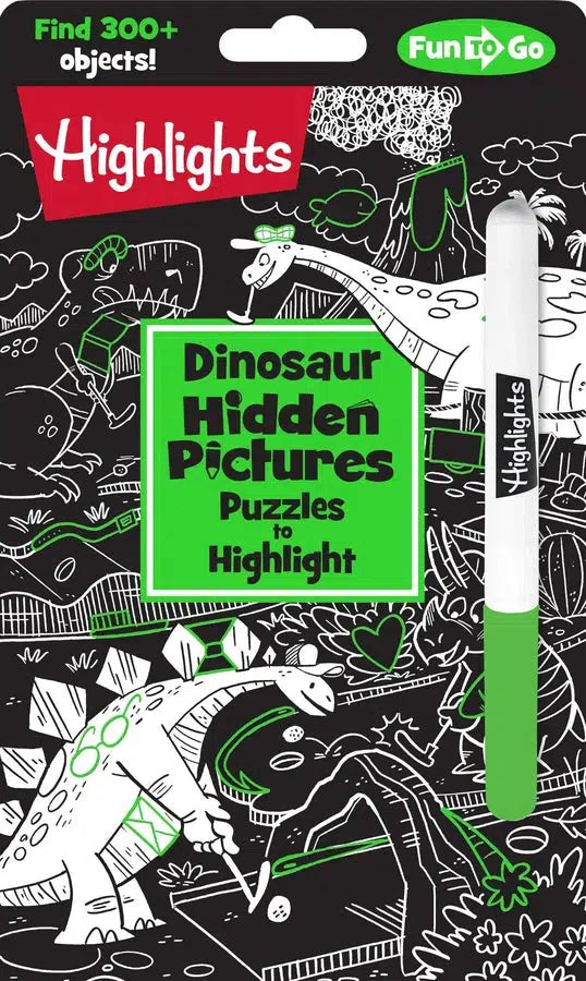 Dinosaur Hidden Pictures Puzzles to Highlight-Children’s / Teenage general interest: Nature and animals-買書書 BuyBookBook