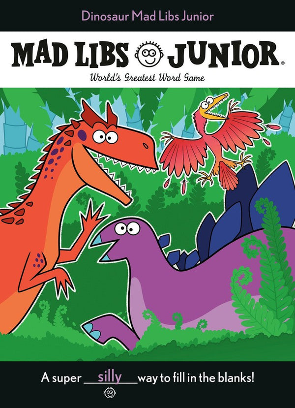 Dinosaur Mad Libs Junior-Children’s interactive and activity books and kits-買書書 BuyBookBook