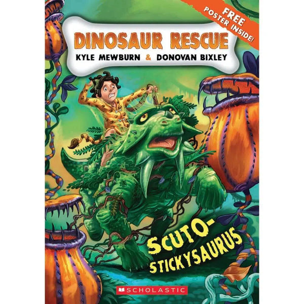 Dinosaur Rescue Scuto-Stickysaurus (Paperback) Scholastic