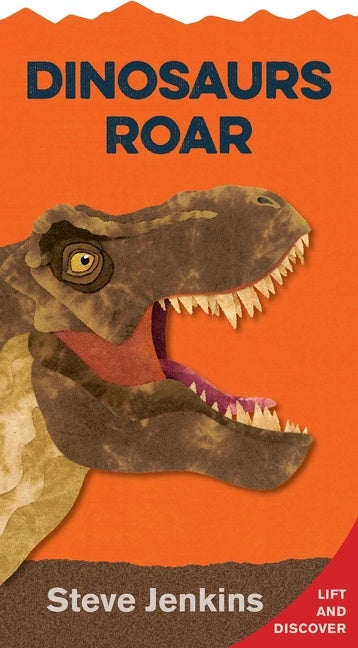 Dinosaurs Roar Shaped Board Book with Lift-the-Flaps-Children’s Early years / early learning concepts-買書書 BuyBookBook