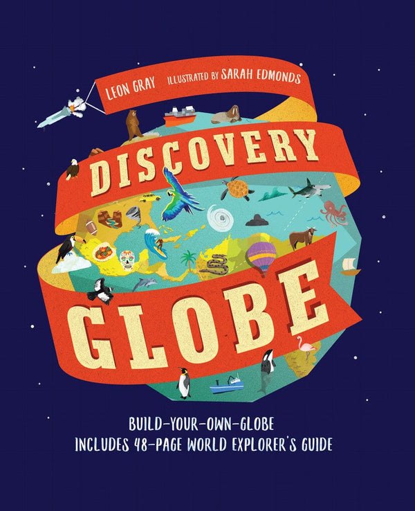 Discovery Globe: Build-Your-Own Globe Kit-Children’s / Teenage reference material-買書書 BuyBookBook