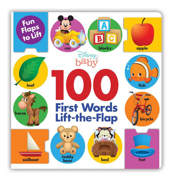 Disney Baby: 100 First Words LifttheFlap-Children’s / Teenage fiction: General and modern fiction-買書書 BuyBookBook