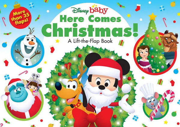 Disney Baby: Here Comes Christmas!-Children’s / Teenage fiction: General and modern fiction-買書書 BuyBookBook