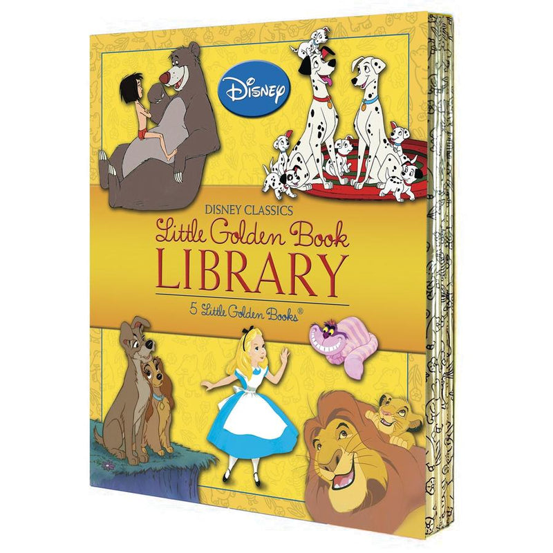 Disney Classics Little Golden Book Library (Disney Classic)-Children’s / Teenage fiction: General and modern fiction-買書書 BuyBookBook