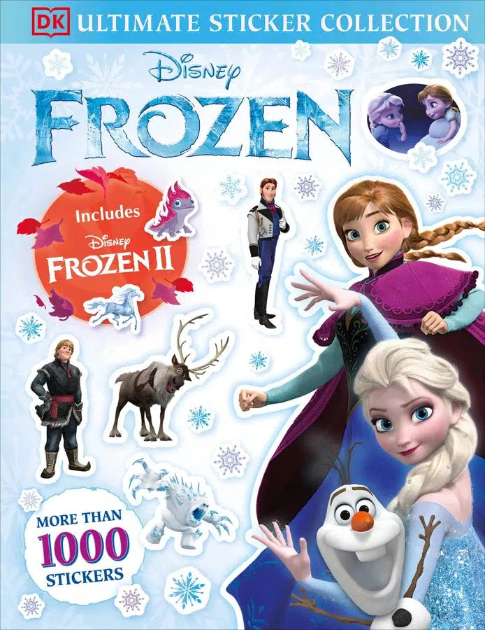 Disney Frozen Ultimate Sticker Collection Includes Disney Frozen 2-Children’s interactive and activity books and kits-買書書 BuyBookBook