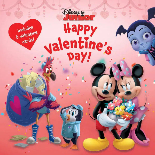 Disney Junior: Happy Valentine's Day!-Children’s / Teenage fiction: General and modern fiction-買書書 BuyBookBook