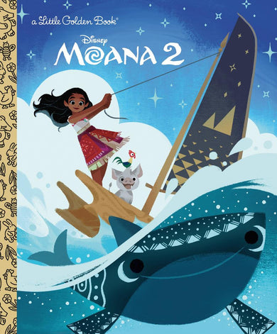 Disney Moana 2 Little Golden Book-Children’s / Teenage fiction: General and modern fiction-買書書 BuyBookBook