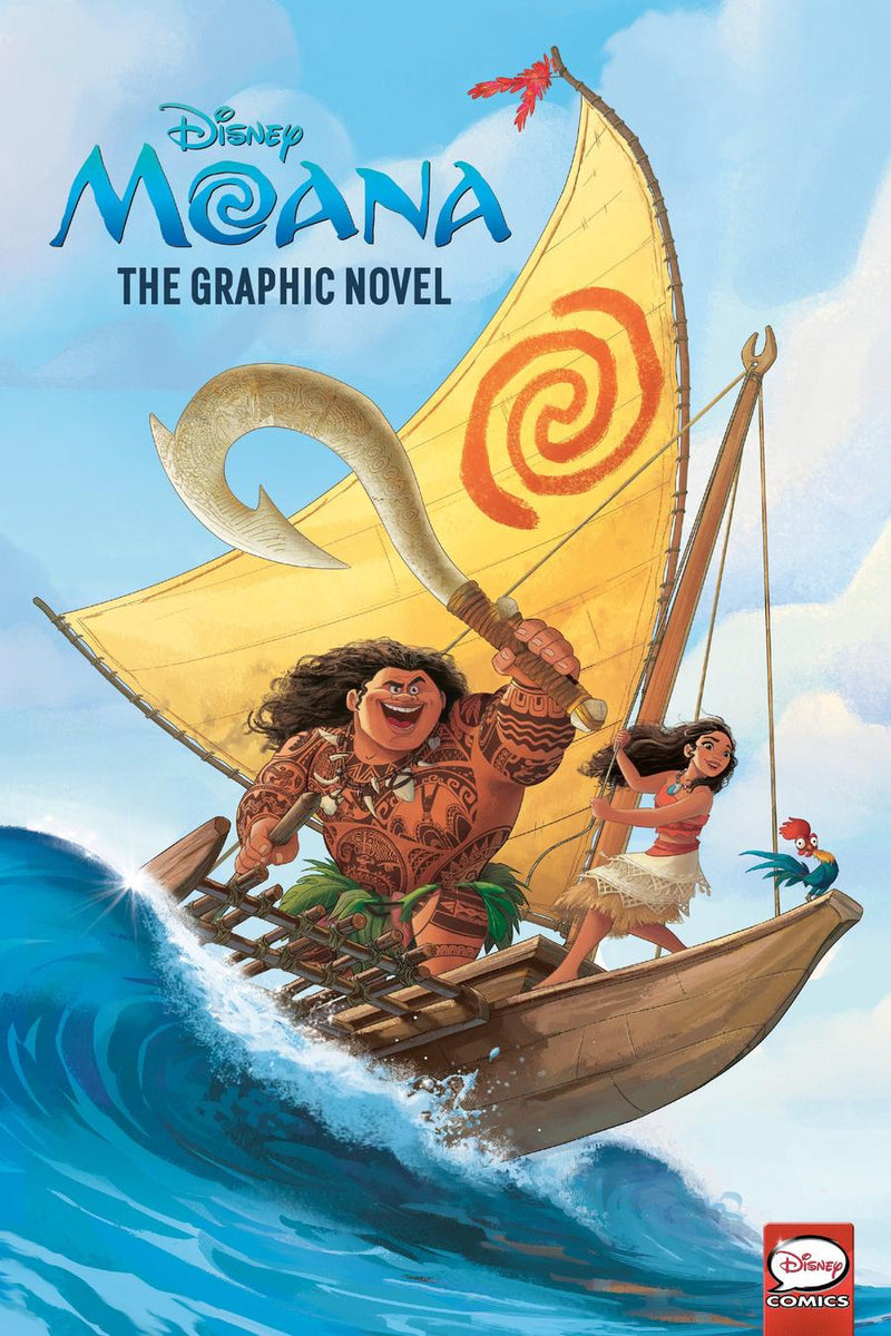 Disney Moana: The Graphic Novel-Children’s / Teenage fiction: General and modern fiction-買書書 BuyBookBook