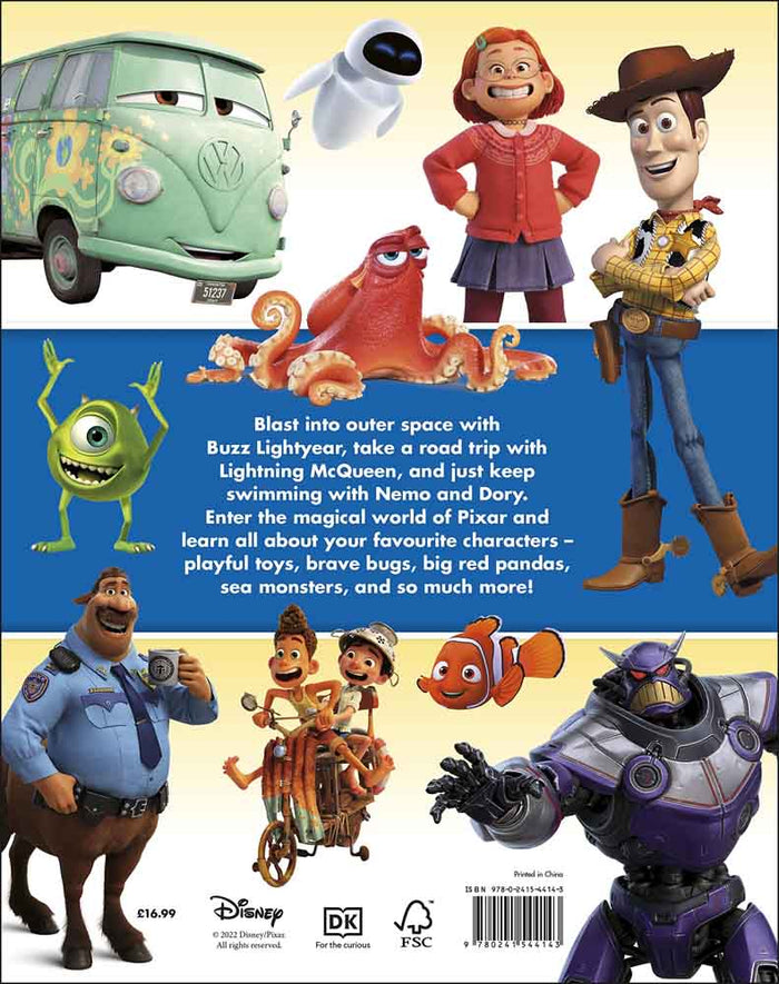 正版 Disney Pixar Character Encyclopedia Updated and Expanded 最抵價 : 買書書  BuyBookBook