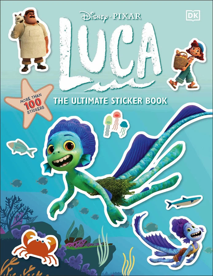 Disney Pixar Luca Ultimate Sticker Book-Children’s interactive and activity books and kits-買書書 BuyBookBook