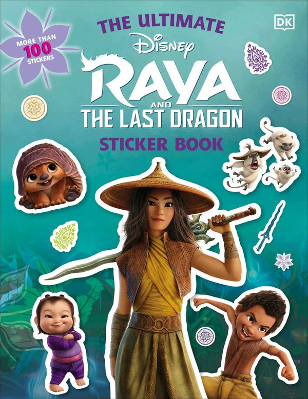 Disney Raya and the Last Dragon Ultimate Sticker Book-Children’s interactive and activity books and kits-買書書 BuyBookBook