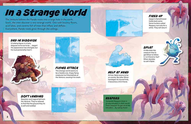 Disney Strange World Ultimate Sticker Book-Children’s / Teenage general interest: Art/ music/ drama and film-買書書 BuyBookBook