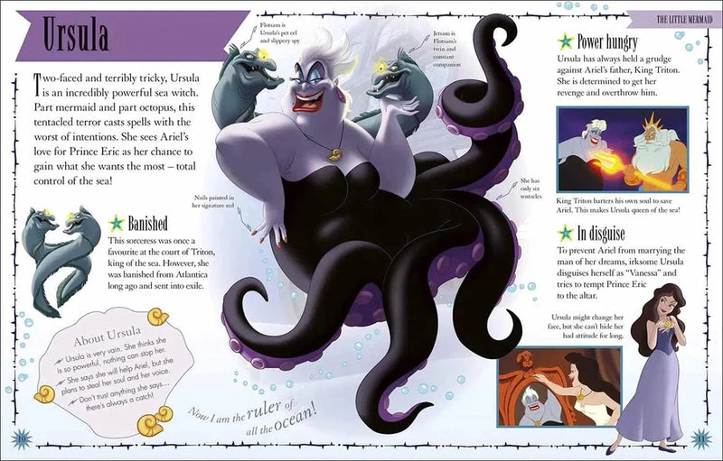 Disney Villains The Essential Guide (New Edition)(Hardback) DK UK