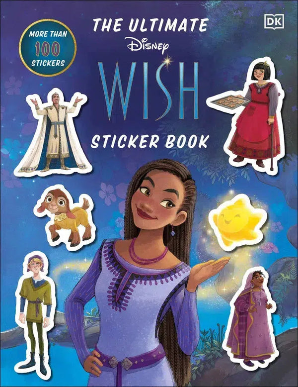 Disney Wish Ultimate Sticker Book-Children’s interactive and activity books and kits-買書書 BuyBookBook