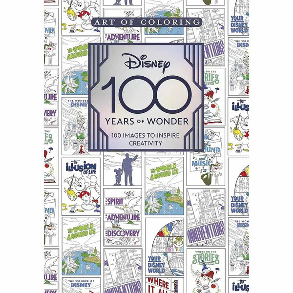 Art of Coloring: Disney 100 Years of Wonder-Nonfiction: 藝術宗教 Art & Religion-買書書 BuyBookBook