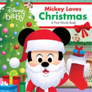 Disney Baby - Mickey Loves Christmas-Nonfiction: 學前基礎 Preschool Basics-買書書 BuyBookBook