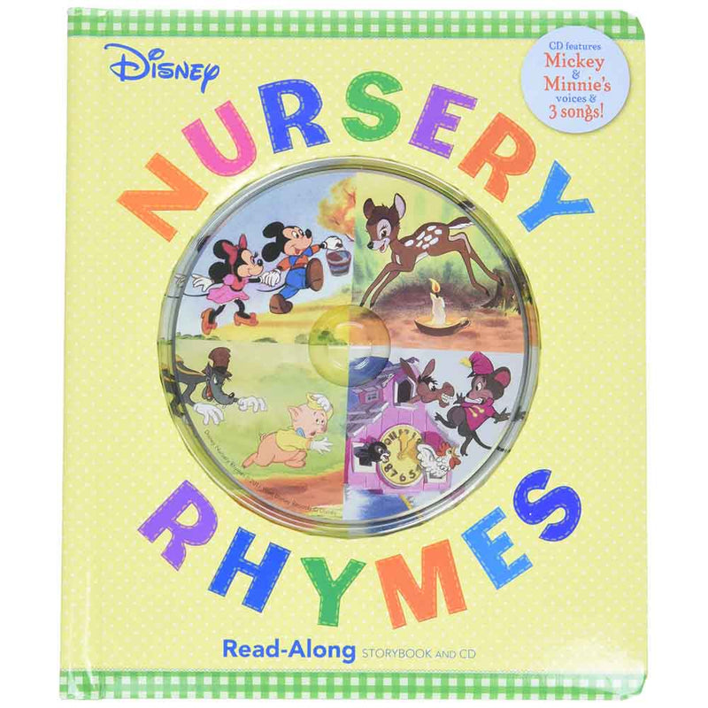 Disney Nursery Rhymes Read-Along Storybook and CD (Disney) - 買書書 BuyBookBook