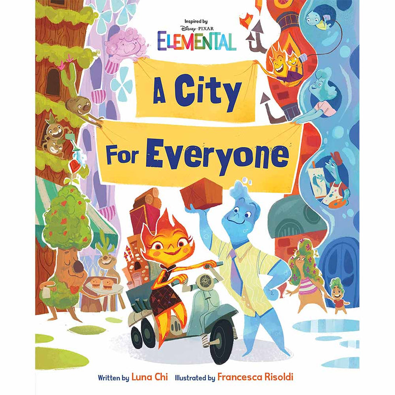 Disney/Pixar Elemental A City for Everyone-Fiction: 橋樑章節 Early Readers-買書書 BuyBookBook