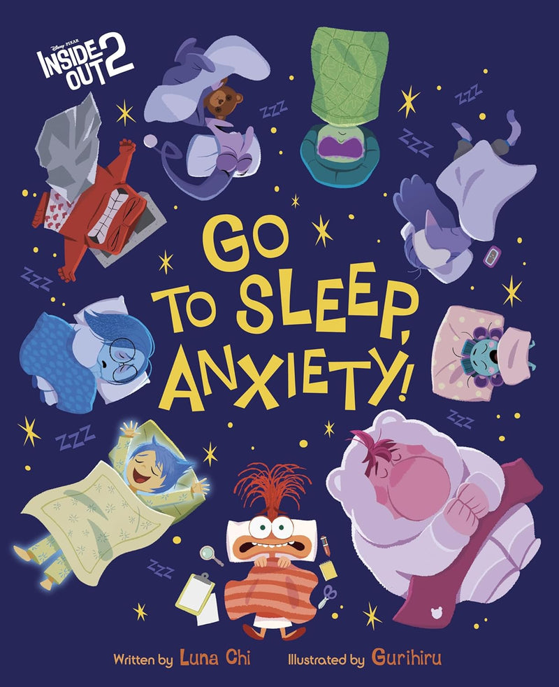 Disney/Pixar Inside Out 2: Go to Sleep, Anxiety!-Children’s / Teenage fiction: General and modern fiction-買書書 BuyBookBook