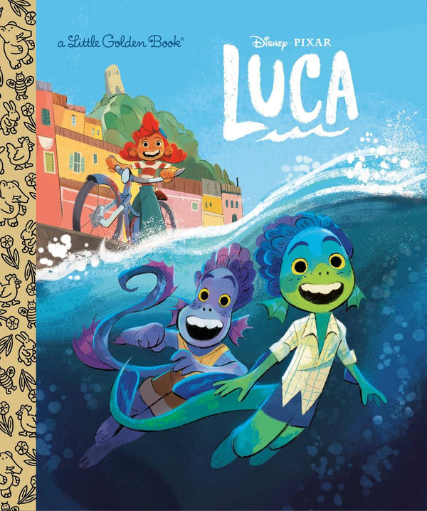 Disney/Pixar Luca Little Golden Book (Disney/Pixar Luca)-Children’s / Teenage fiction: General and modern fiction-買書書 BuyBookBook