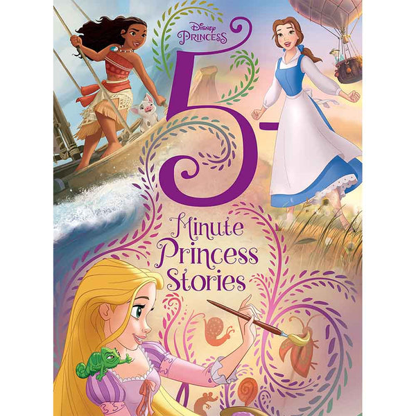 Disney Princess: 5-Minute Princess Stories-Fiction: 橋樑章節 Early Readers-買書書 BuyBookBook