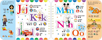 Disney Baby 寶貝貼貼書─字母ABC