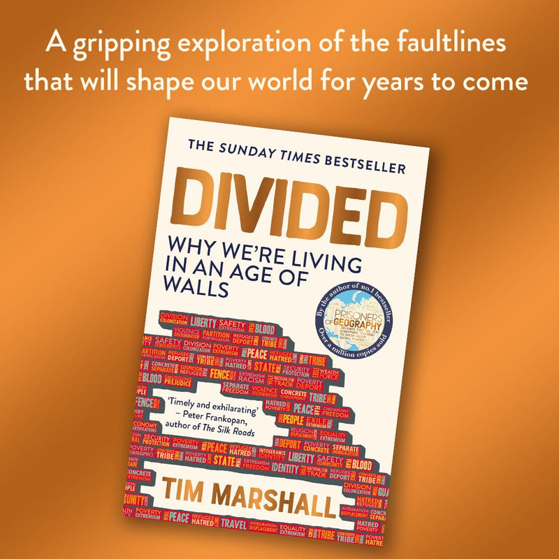 Divided: Why We're Living in an Age of Walls (Tim Marshall)-Nonfiction: 政治經濟 Politics & Economics-買書書 BuyBookBook