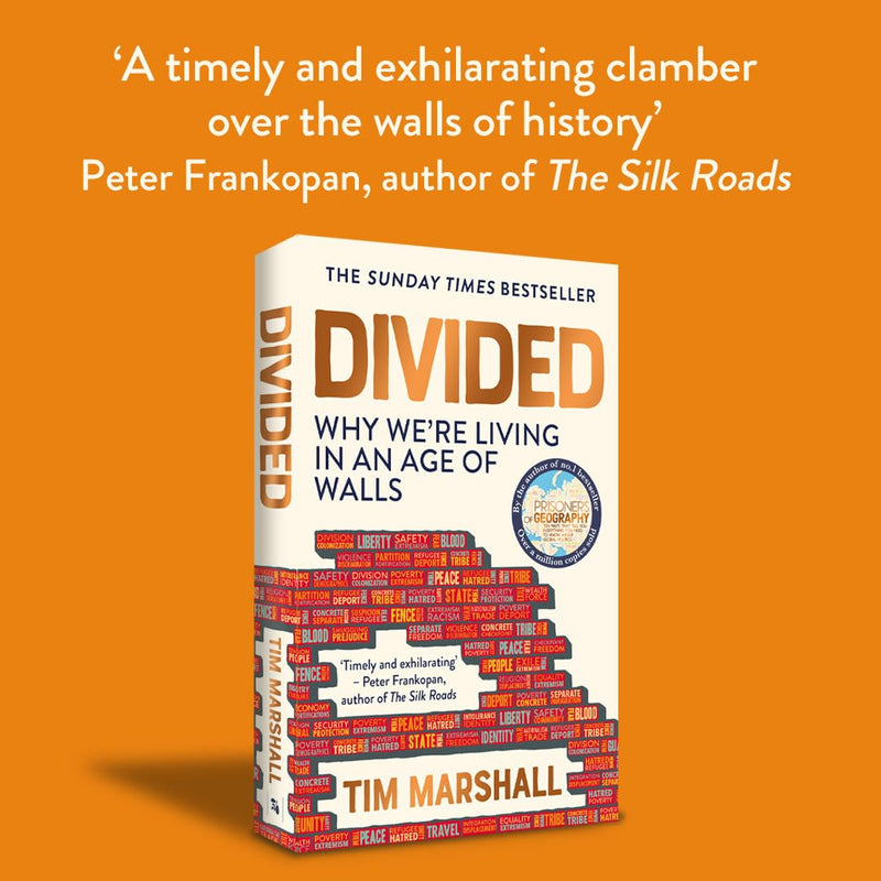 Divided: Why We're Living in an Age of Walls (Tim Marshall)-Nonfiction: 政治經濟 Politics & Economics-買書書 BuyBookBook