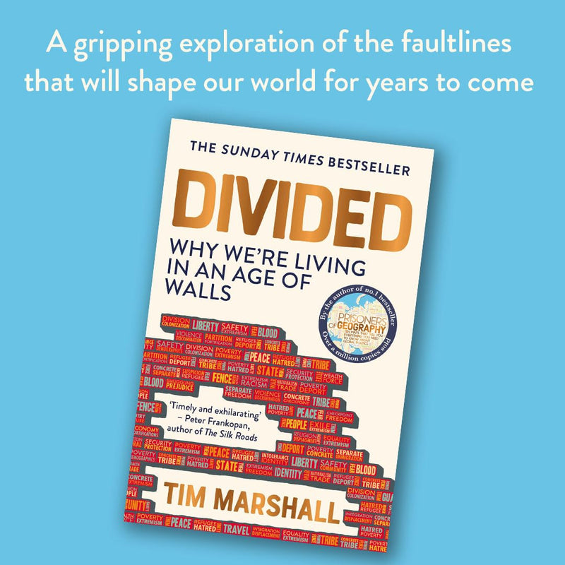 Divided: Why We're Living in an Age of Walls (Tim Marshall)-Nonfiction: 政治經濟 Politics & Economics-買書書 BuyBookBook