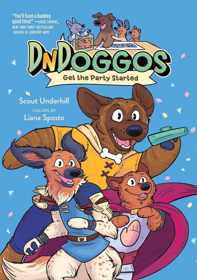 DnDoggos: Get the Party Started-Graphic novel / Comic book / Manga: genres-買書書 BuyBookBook