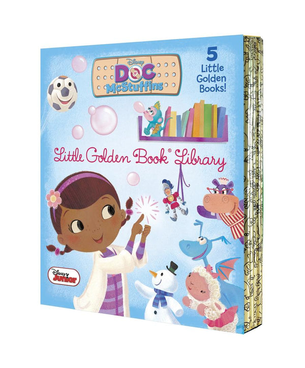 Doc McStuffins Little Golden Book Library (Disney Junior: Doc McStuffins)-Children’s / Teenage fiction: General and modern fiction-買書書 BuyBookBook