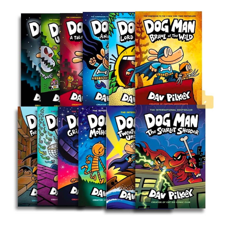 Dog Man 10巻セット Dav Pilkey Amazon.co.jp: Dog Man 1-10: The Supa Buddies Mega Collection