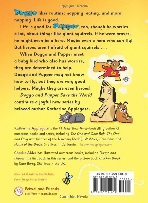 Doggo and Pupper #02 Save the World (Katherine Applegate) - 買書書 BuyBookBook