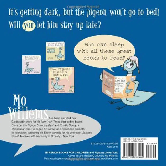 Don't Let the Pigeon Stay Up Late! (Hardback)(Mo Willems) Hachette US