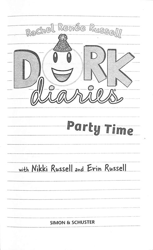 Dork Diaries #02 Party Time (Rachel Renee Russell)-Fiction: 幽默搞笑 Humorous-買書書 BuyBookBook