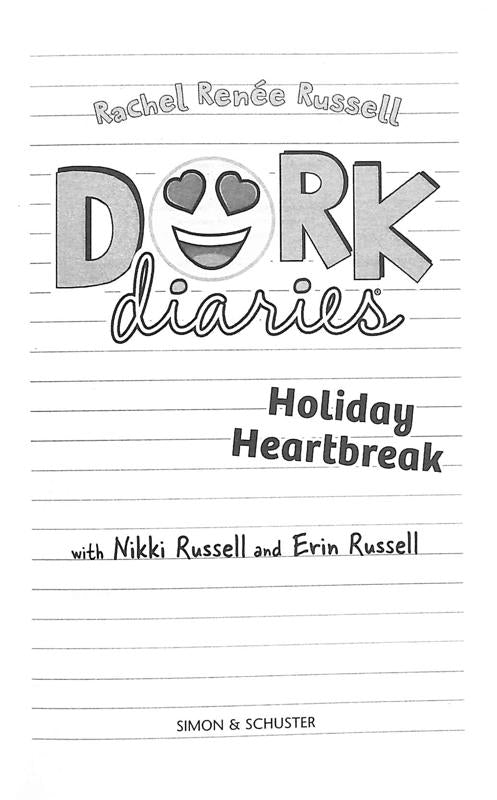 Dork Diaries #06 Holiday Heartbreak (Rachel Renee Russell)-Fiction: 幽默搞笑 Humorous-買書書 BuyBookBook