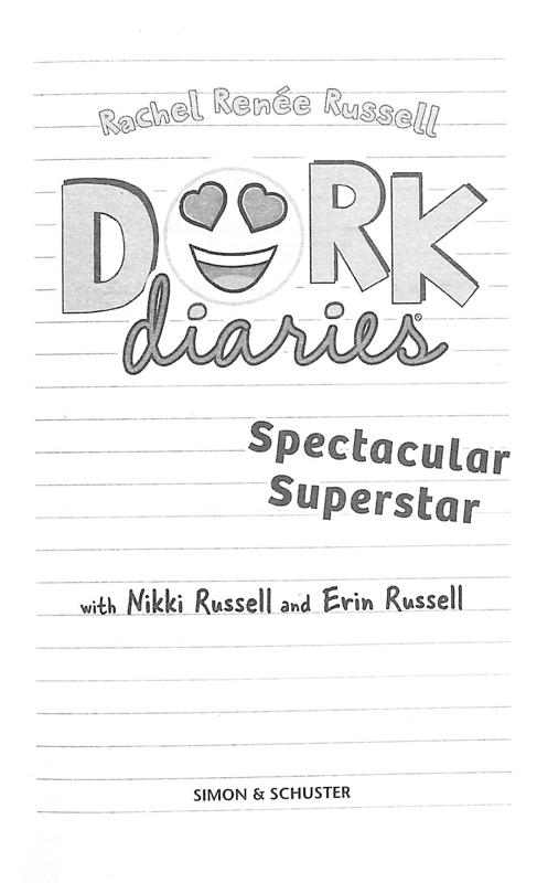 Dork Diaries #14 Spectacular Superstar (Rachel Renee Russell)-Fiction: 幽默搞笑 Humorous-買書書 BuyBookBook
