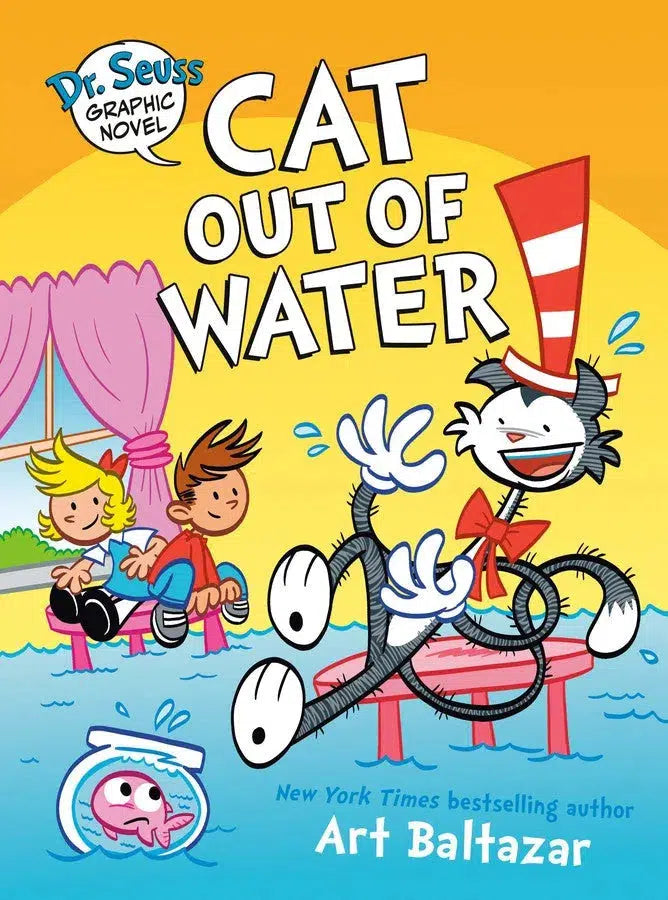 Dr. Seuss Graphic Novel: Cat Out of Water-Graphic novel / Comic book / Manga: genres-買書書 BuyBookBook