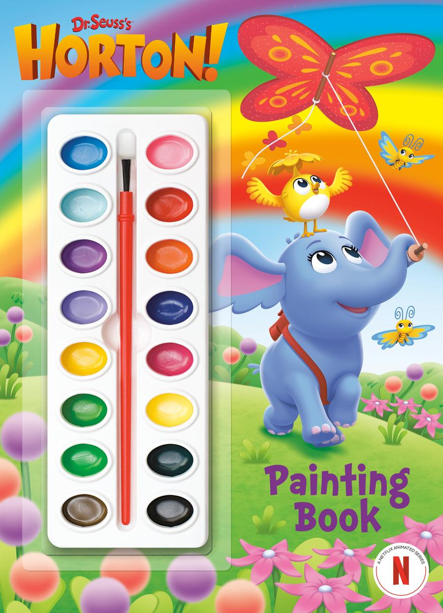 Dr. Seuss's Horton! Painting Book-Children’s / Teenage fiction: General and modern fiction-買書書 BuyBookBook