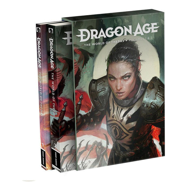 Dragon Age: The World of Thedas Boxed Set-Design/ fashion/ architecture/ illustration-買書書 BuyBookBook