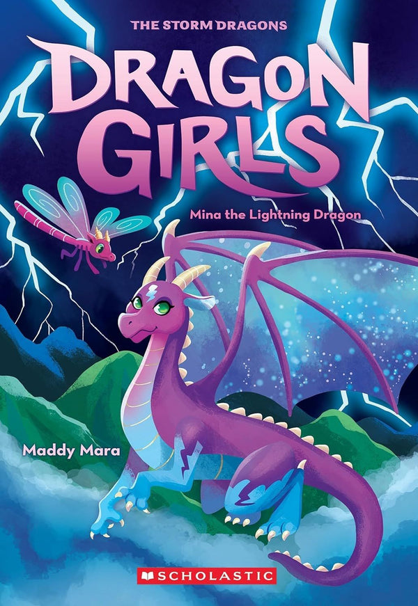 Dragon Girls #14 - Mina the Lightning Dragon-Children’s / Teenage fiction: Action and adventure stories-買書書 BuyBookBook