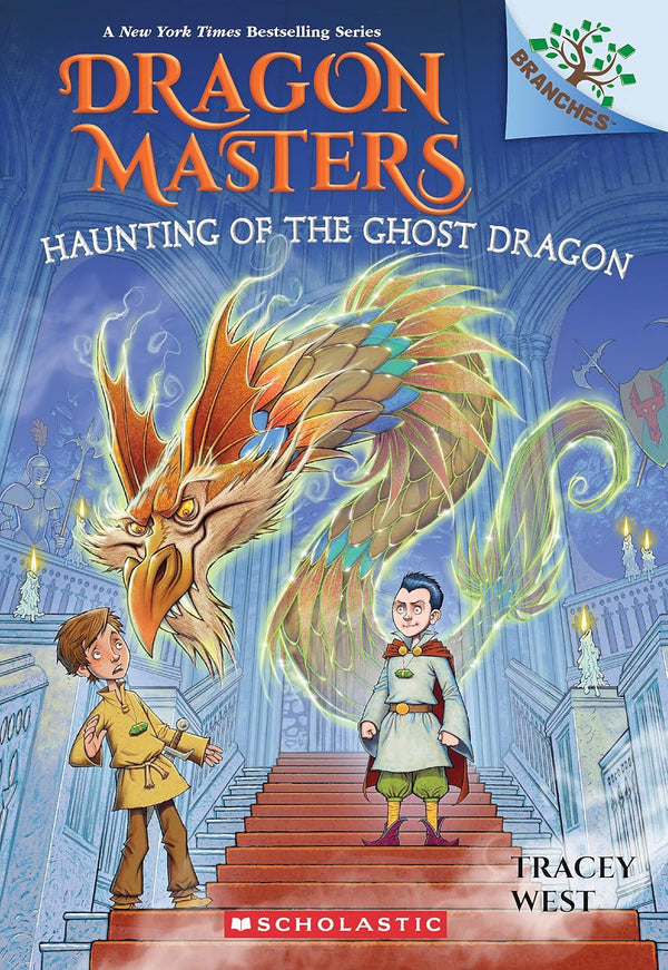 Dragon Masters #27 (正版) Haunting of the Ghost Dragon (Branches) (Tracey West)-Fiction: 歷險科幻 Adventure & Science Fiction-買書書 BuyBookBook