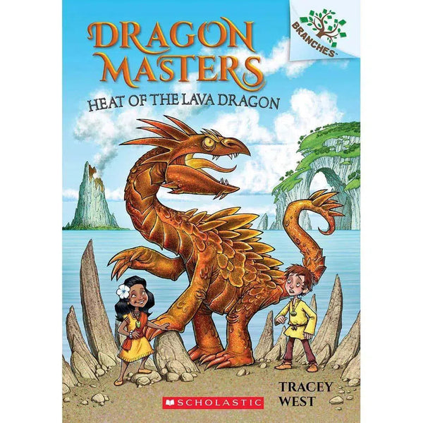 Dragon Masters #18 Heat of the Lava Dragon (Branches) (Tracey West) Scholastic