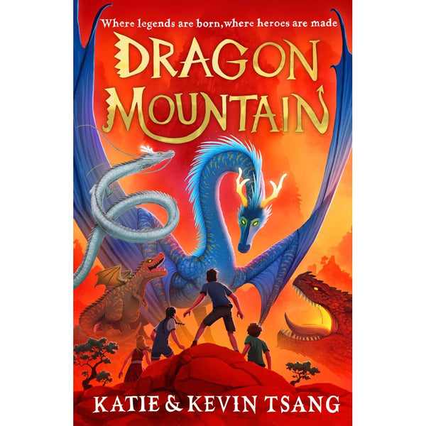 Dragon Realm #01 Dragon Mountain (Katie & Kevin Tsang)-Fiction: 歷險科幻 Adventure & Science Fiction-買書書 BuyBookBook