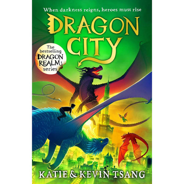 Dragon Realm #03 Dragon City (Katie & Kevin Tsang)-Fiction: 歷險科幻 Adventure & Science Fiction-買書書 BuyBookBook