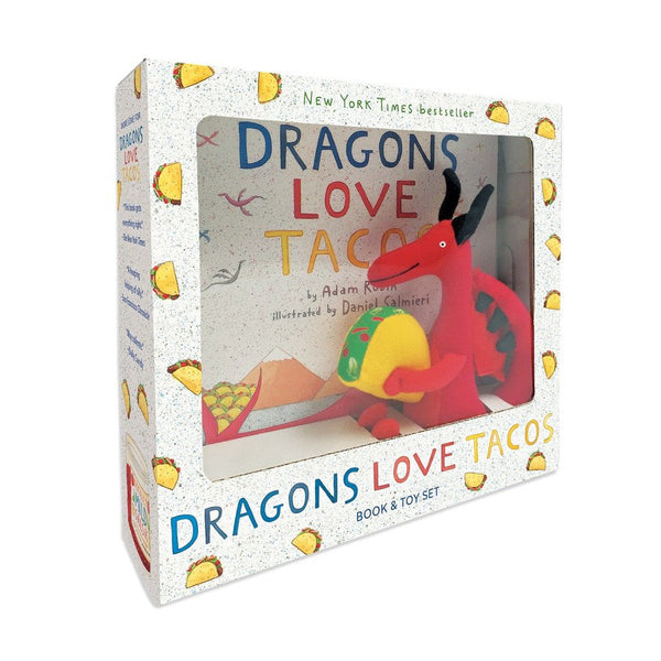 Dragons Love Tacos Book and Toy Set-Children’s / Teenage fiction: Fantasy-買書書 BuyBookBook