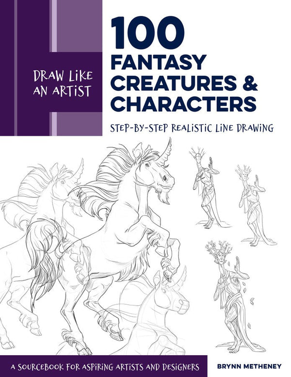 Draw Like an Artist: 100 Fantasy Creatures and Characters-Lifestyle and Leisure-買書書 BuyBookBook