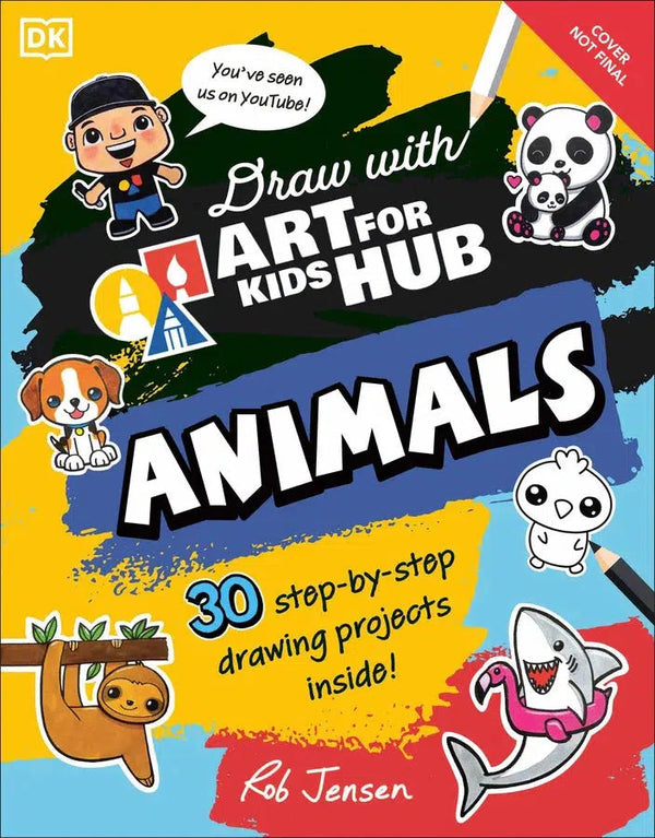 Draw with Art for Kids Hub Animals-Children’s / Teenage general interest: Art and artists-買書書 BuyBookBook