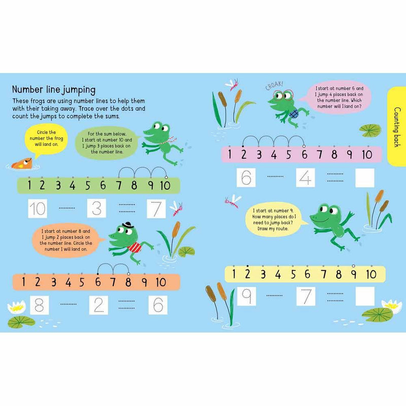 Early Years Wipe-Clean First Sums (Age 3-5) Usborne