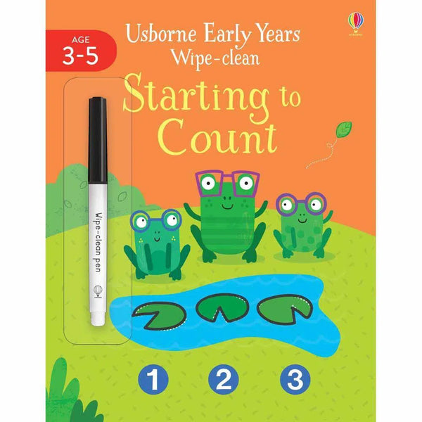 Early Years Wipe-Clean Starting to Count  (Age 3-5) Usborne